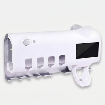 جا مسواکی و ضدعفونی کننده UV مدل 5588 با شارژ خورشیدی و 4 جای مسواک
