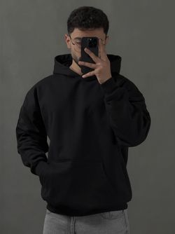 هودی ساده پنبه مشکی