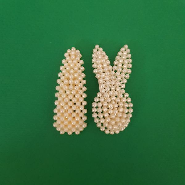 گیره مو زنانه مدل خرگوش بسته 2 عددی*495