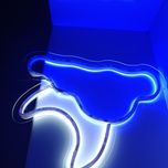 تابلو نئون فلکسی طرح ابر و ماه مدل A1