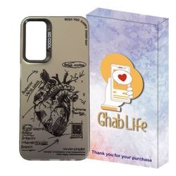 کاور قاب لایف مدل سوکول طرح قلب مناسب برای گوشی موبایل سامسونگ Galaxy A26