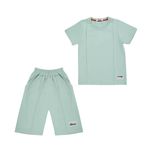 ست تی شرت و شلوارک پسرانه مدل MDSS-CH0671