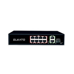 سوئیچ 8 پورت شبکه EL-1SB0821GP-120W الکاتو 2 پورت Uplink با SFP