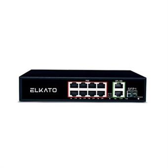 سوئیچ 8 پورت شبکه EL-1SB0821GP-120W الکاتو 2 پورت Uplink با SFP