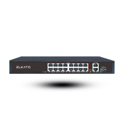 سوییچ شبکه POE الکاتو مدل ELKATO EL-1SB1621GP-250W
