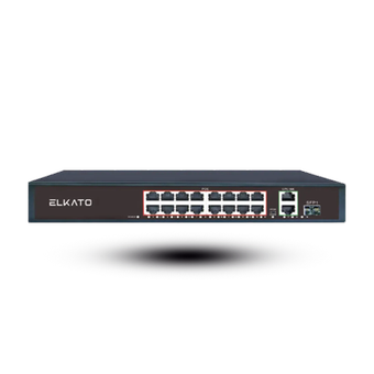 سوییچ شبکه POE الکاتو مدل ELKATO EL-1SB1621GP-250W