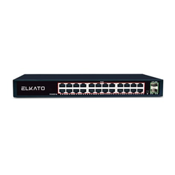 سوئیچ 24 پورت شبکه EL-1SG2402GP-320W POE الکاتو با SFP