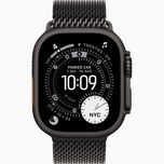 ساعت هوشمند 49 میلی متری اپل مدل Ultra 3 Black Titanium Case با بند Titanium Milanese
