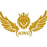 برچسب بدنه خودرو مهدیار طرح بال طلایی کوچک کد SM200*665