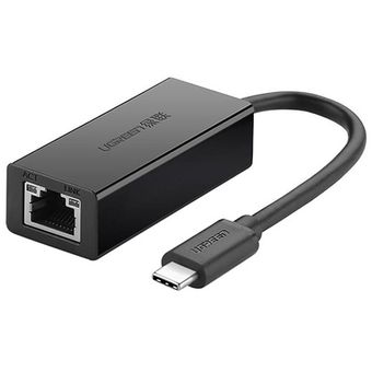 مبدل USB-C به rj45 Gigabit Ethernet یوگرین مدل US236 - 50307 (کارت شبکه USB)