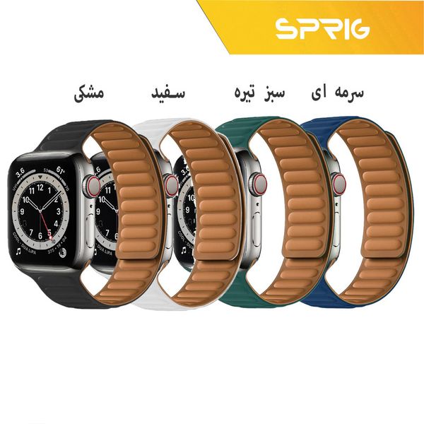 بند مگنتیک لوپ | مناسب اپل واچ 42 / 44 میلیمتر | شیک، راحت، ضد حساسیت