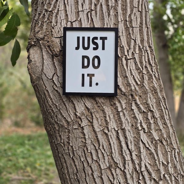 تابلو مدل انگیزشی چاوه just do it