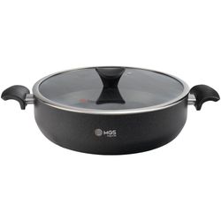 تابه گرانیت ام جی اس مدل دو دسته گارنت سایز 32