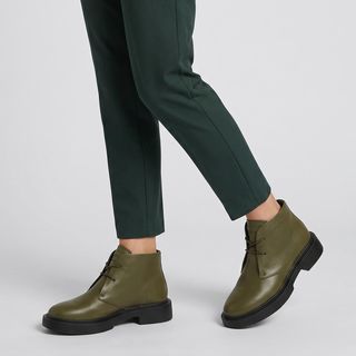 نیم بوت زنانه چرم مشهد مدل J2801-038-37