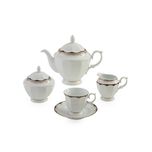 سرویس غذاخوری 103 پارچه چینی زرین ایران طرح النور درجه یک