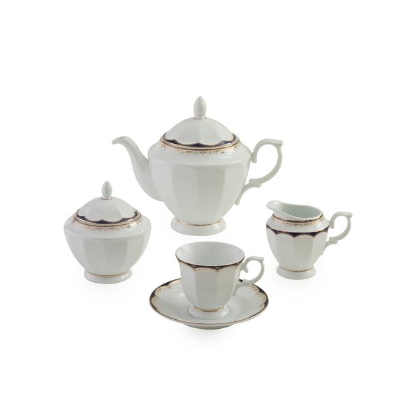 سرویس غذاخوری 103 پارچه چینی زرین ایران طرح النور درجه یک