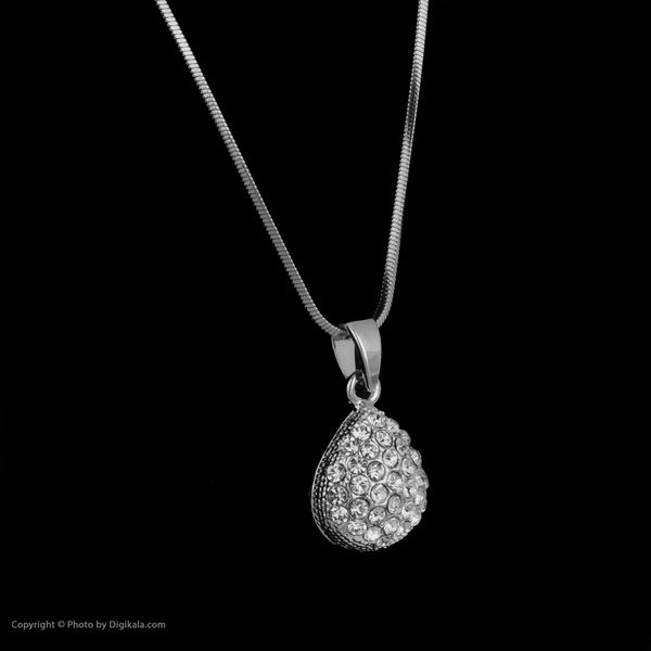 گردنبند زنانه طرح اشک کد 02