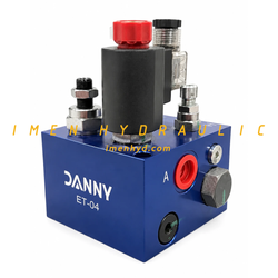 شیر برقی بلوکی هیدرولیک دنی 40 لیتر 16mm مدل ET-04