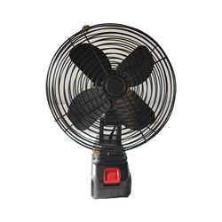 پنکه شارژی 24 ولت توری فلز گردان مدل FAN LITHIUM 3PIN