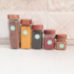 ست جا ادویه ای میس گلس مدل M در چوبی بسته 3 عددی*122