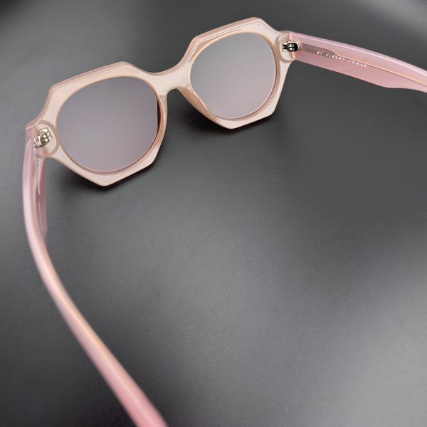 عینک آفتابی چند ضلعی زنانه آلبرت وگ مدل S26106C3 Acetate Avantgarde Visionary