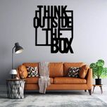استیکر دیواری طرح think outside the box