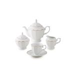 سرویس غذا خوری 103 پارچه چینی زرین سری نئو کلاسیک مدل نارسیس درجه یک