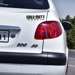 برچسب بدنه خودرو طرح Call of Duty کد 50015 بسته 2 عددی