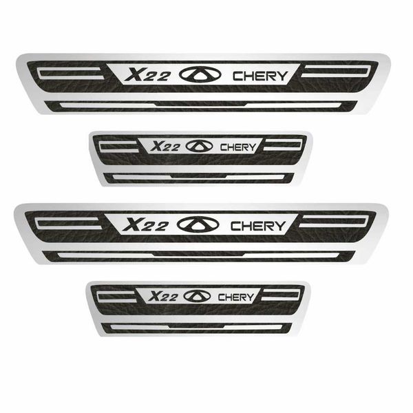 برچسب پارکابی خودرو کد A027 مناسب برای X 22 chery بسته 4 عددی