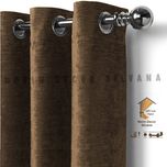 پرده نوین دکور سیلوانا مدل مخمل شانل 3 سایز 280 × 300 سانتی متر 