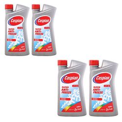 ضدیخ خودرو کاسپین مدل AM 41LS حجم 4000 میلی لیتر بسته 4 عددی