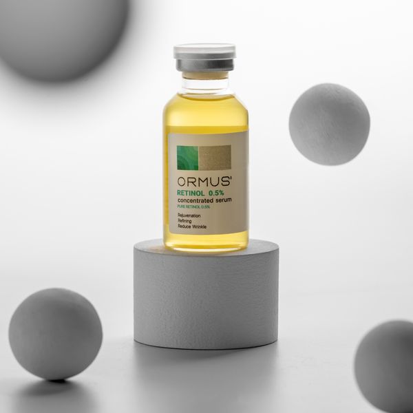 سرم پوست اورموس مدل رتینول 0.5 حجم 30 میلی لیتر