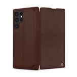 کیف کلاسوری اگرت مدل Floater چرمی مناسب گوشی موبایل سامسونگ Galaxy S22 Ultra