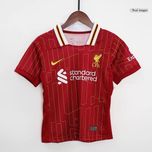 ست تی شرت و شلوارک ورزشی پسرانه مدل لیورپول Home 2025