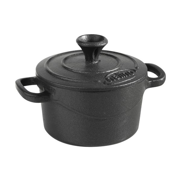 قابلمه چدن نالینو مدل Feleti سایز 10 به همراه استند چوبی