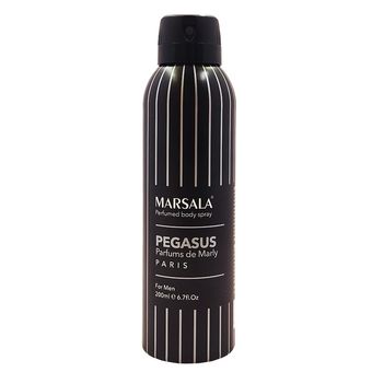 اسپری بدن مردانه مارسالا | مدل PEGASUS | حجم 200 میلی لیتر