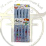 چاپستیک الیاف گندم 10 جفتی آبی
