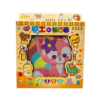 بازی آموزشی مدل نقاشی الماسی طرح روباه