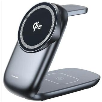شارژر وایرلس سه کاره گرین لاین مدل GNQI23N1MGGY