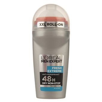 رول ضد تعریق مردانه لورآل سری Men Expert مدل Fresh Extreme 48H حجم 50 میلی لیتر
