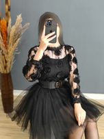 شومیز دانتل ترک گل برجسته 1062