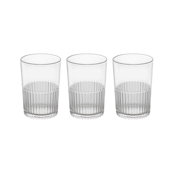 لیوان لیمون مدل شیاردار 2217 بسته 3 عددی