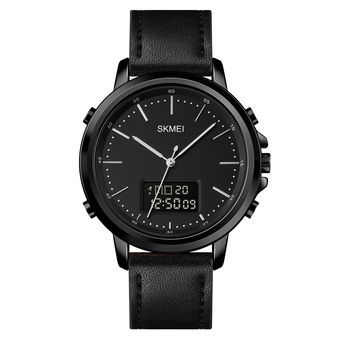 ساعت مچی عقربه‌ای کوارتز مردانه اسکمی مدل 1652-BLK-1