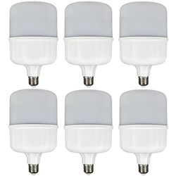 لامپ ال ای دی 50 وات پارس مهر مدل استوانه پایه E27 بسته 6 عددی