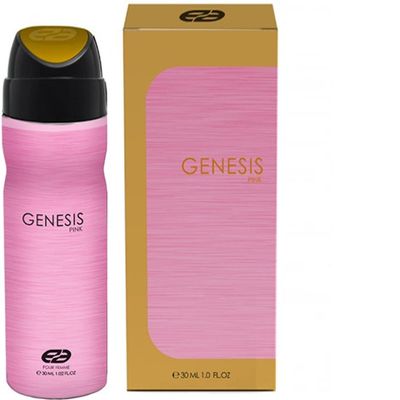 عطر جیبی زنانه عماد آرا مدل جنسیس رزگلد حجم 30 میلی لیتر