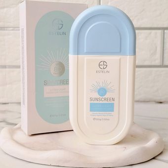 کرم ضدآفتاب استلین spf 80 بی رنگ 100 میل