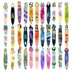 نشانگر کتاب مدل فانتزی کد NEW2 مجموعه 33 عددی