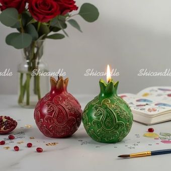 قالب سیلیکونی انار ترمه یلدایی