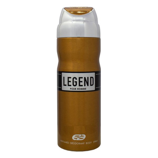 ادو پرفیوم مردانه عماد آرا مدل LEGEND حجم 100 میلی لیتر به همراه اسپری عمادآرا مدل LEGEND حجم 200 میلی لیتر