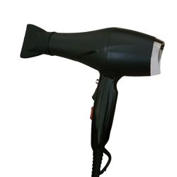 سشوار حرفه‌ای مدل p9000w، موتور AC، توان مصرفی 9000 وات، دارای قابلیت باد سرد، فناوری تولید یون، تعویض سری، طراحی ارگونومیک، با